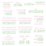 Digiset Osterhasi Sublimation, Digistamp, Digipaper - Sewando