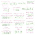 Plotterdatei Osterhasi Sublimation, Digistamp, Digipaper - Sewando
