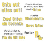 Digiset Ente gut alles gut Plotterdatei, Sublimation, Digistamp, Digipaper - Sewando