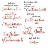 Digiset Eichhörnchen Puschel Plotten, Sublimation, Drucken, Digistamp - Sewando
