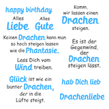 Digiset Flugdrache Plotten, Sublimation, Drucken - Sewando