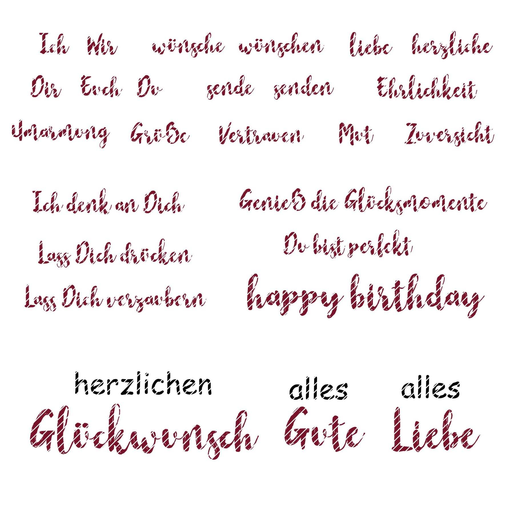 Digiset Blumen Ornament Kreise Plotten, Sublimation, Drucken, Digistamp - Sewando