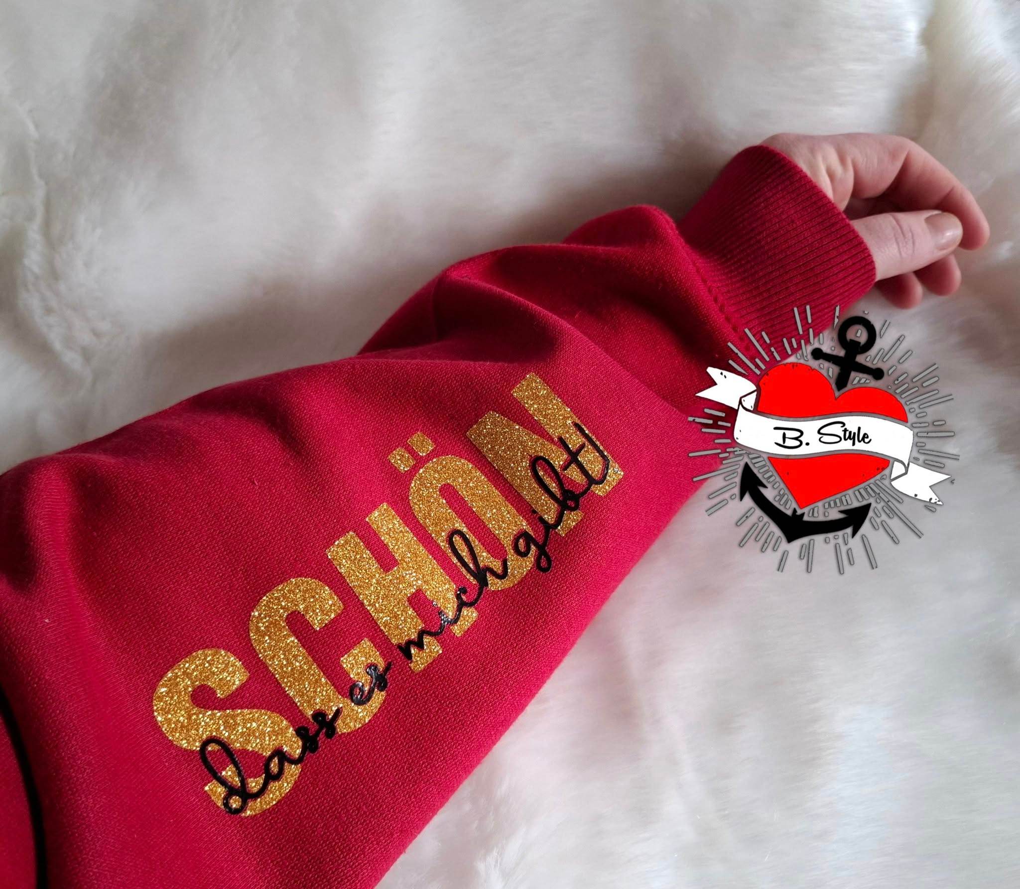 *Schön dass es mich gibt* Plotterdatei - Sewando