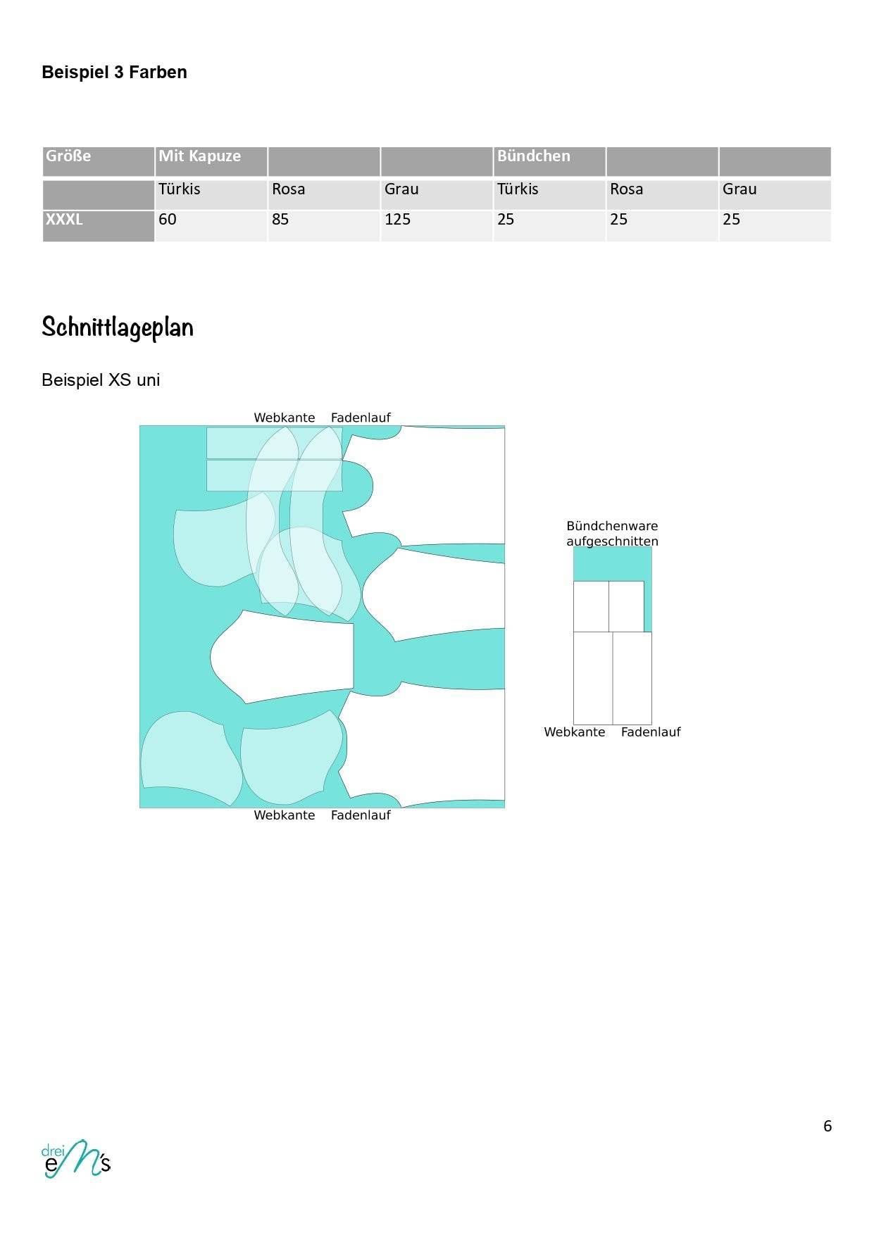 Schnittmuster Hoodie SCHIO MEN Gr. XS-XXXL : - Sewando