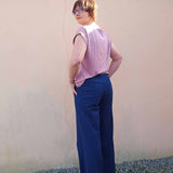 Schnittmuster Mid Waist Palazzo Jeans "Der ferne Pfad" Damen Gr. 16 - 31