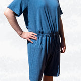 Schlafanzug für Herren - Gr. 44-60, Pyjama Set Shirt und Hose