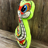 ITH Plüschtier „Schlange Sissi“ | Für 16x26 Rahmen | In-the-Hoop Plushie | Stickdatei | Embroidery Design | alle Formate | Sofort-Download
