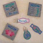 Stickdatei Set Wellness & Yoga ITH Lichtbeutel, Coaster, Mugrugs, Schlüsselanhänger, Wunscherfüller & Einzelmotive - Sewando