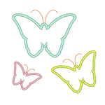 Stickdatei Freebie - einfacher Schmetterling - Sewando