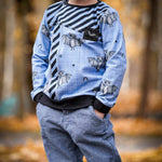 Happy Daniel - Gr 86-164 - Pullover + Hoodie Schittmuster - Sewando