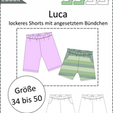 Luca - Damen Shorts in 2 Längen - Gr. 34-50
