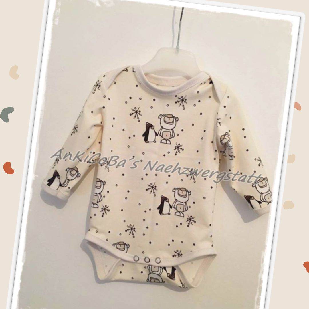 Schnittmuster Baby Body Schnittmuster Gr. 62-104 - Sewando