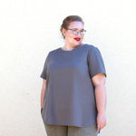 Schnittmuster Bluse mit Ärmelrüsche AREIA (34-58) : - Sewando