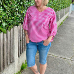 Schnittmuster Bluse mit Ballonärmeln PETUNIA (34-58) : - Sewando