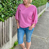 Schnittmuster Bluse mit Ballonärmeln PETUNIA (34-58) : - Sewando