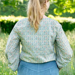 Schnittmuster Bluse mit Ballonärmeln PETUNIA (34-58) : - Sewando