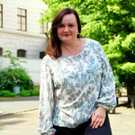 Schnittmuster Bluse mit Ballonärmeln PETUNIA (34-58) : - Sewando