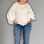 Schnittmuster Bluse mit Ballonärmeln PETUNIA (34-58) : - Sewando