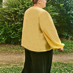 Schnittmuster Bluse mit Ballonärmeln PETUNIA (34-58) : - Sewando