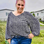 Schnittmuster Bluse mit Ballonärmeln PETUNIA (34-58) : - Sewando