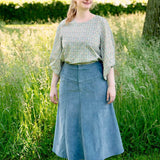 Schnittmuster Bluse mit Ballonärmeln PETUNIA (34-58) : - Sewando