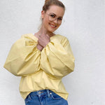 Schnittmuster Bluse mit Ballonärmeln PETUNIA (34-58) : - Sewando