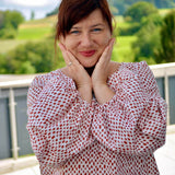 Schnittmuster Bluse mit Ballonärmeln PETUNIA (34-58) : - Sewando
