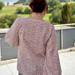 Schnittmuster Bluse mit Ballonärmeln PETUNIA (34-58) : - Sewando