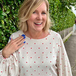 Schnittmuster Bluse mit Ballonärmeln PETUNIA (34-58) : - Sewando
