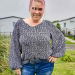 Schnittmuster Bluse mit Ballonärmeln PETUNIA (34-58) : - Sewando