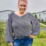 Schnittmuster Bluse mit Ballonärmeln PETUNIA (34-58) : - Sewando