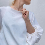 Schnittmuster Bluse mit Ballonärmeln PETUNIA (34-58) : - Sewando