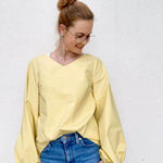 Schnittmuster Bluse mit Ballonärmeln PETUNIA (34-58) : - Sewando
