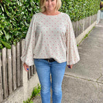 Schnittmuster Bluse mit Ballonärmeln PETUNIA (34-58) : - Sewando