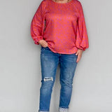 Schnittmuster Bluse mit Ballonärmeln PETUNIA (34-58) : - Sewando