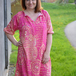 Schnittmuster Bluse, Tunika, Kleid im Folklore Stil LANTANA (34-58) - Sewando