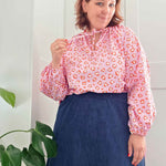 Schnittmuster Bluse, Tunika, Kleid im Folklore Stil LANTANA (34-58) - Sewando