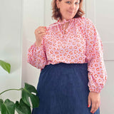 Schnittmuster Bluse, Tunika, Kleid im Folklore Stil LANTANA (34-58) - Sewando