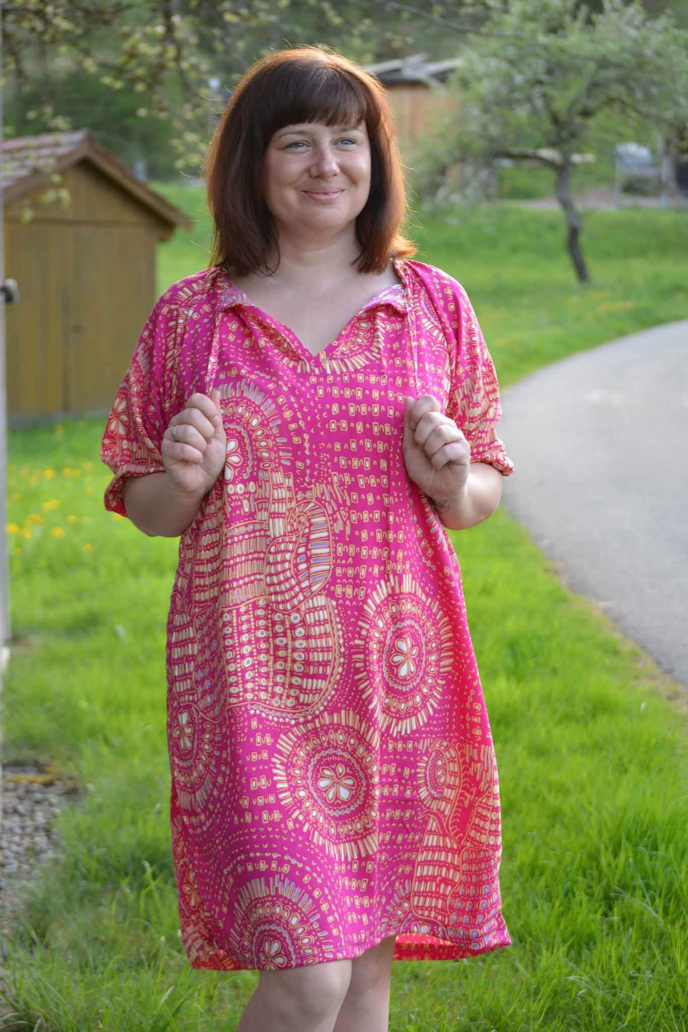 Schnittmuster Bluse, Tunika, Kleid im Folklore Stil LANTANA (34-58) - Sewando