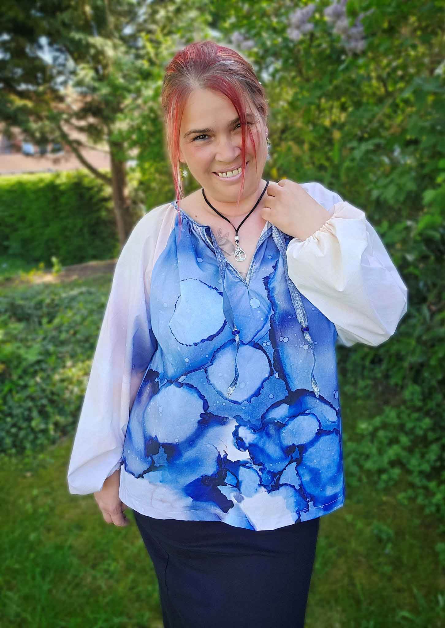 Schnittmuster Bluse, Tunika, Kleid im Folklore Stil LANTANA (34-58) - Sewando
