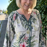 Schnittmuster Bluse, Tunika, Kleid im Folklore Stil LANTANA (34-58) - Sewando