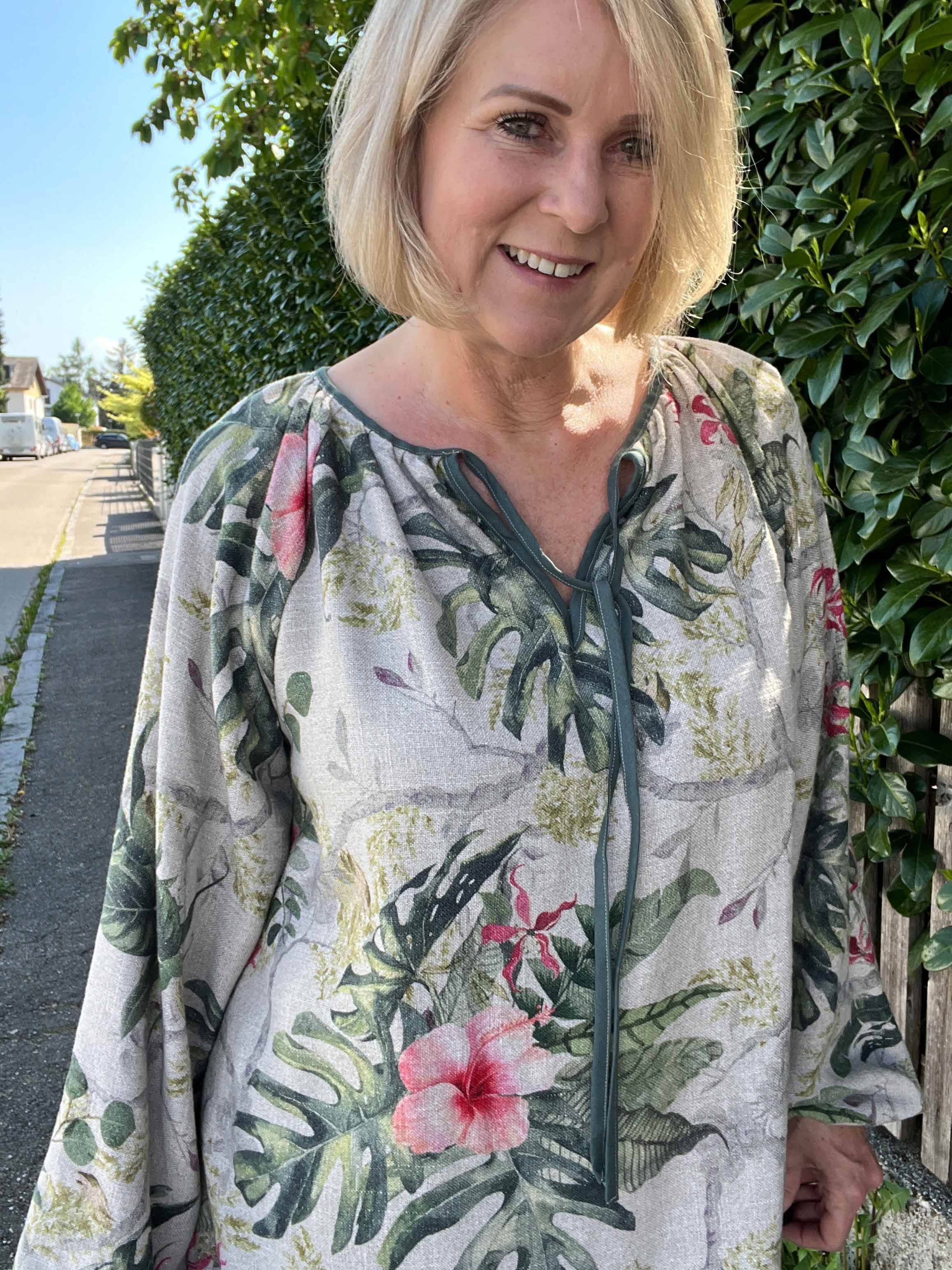 Schnittmuster Bluse, Tunika, Kleid im Folklore Stil LANTANA (34-58) - Sewando