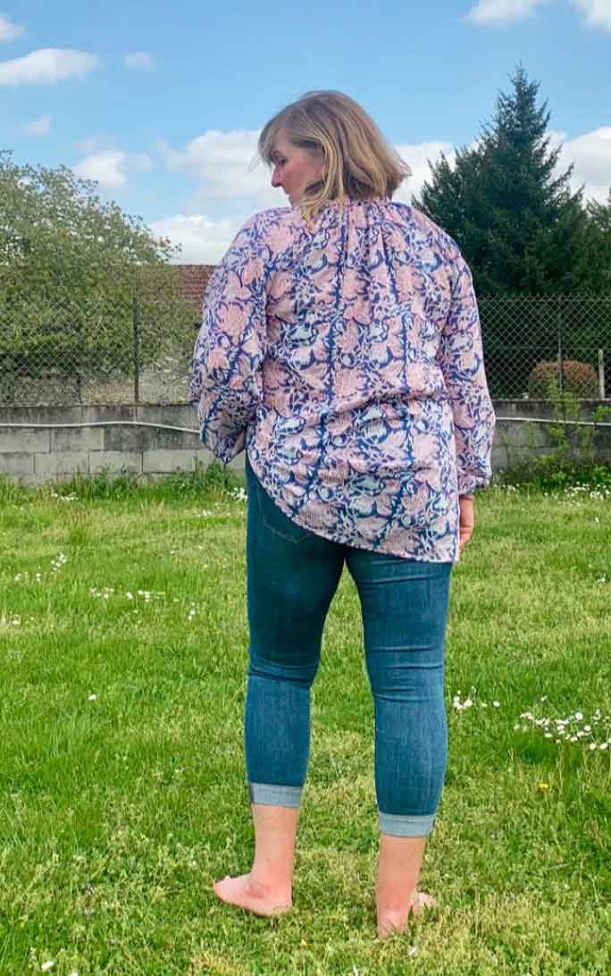 Schnittmuster Bluse, Tunika, Kleid im Folklore Stil LANTANA (34-58) - Sewando