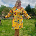 Schnittmuster Bluse, Tunika, Kleid im Folklore Stil LANTANA (34-58) - Sewando