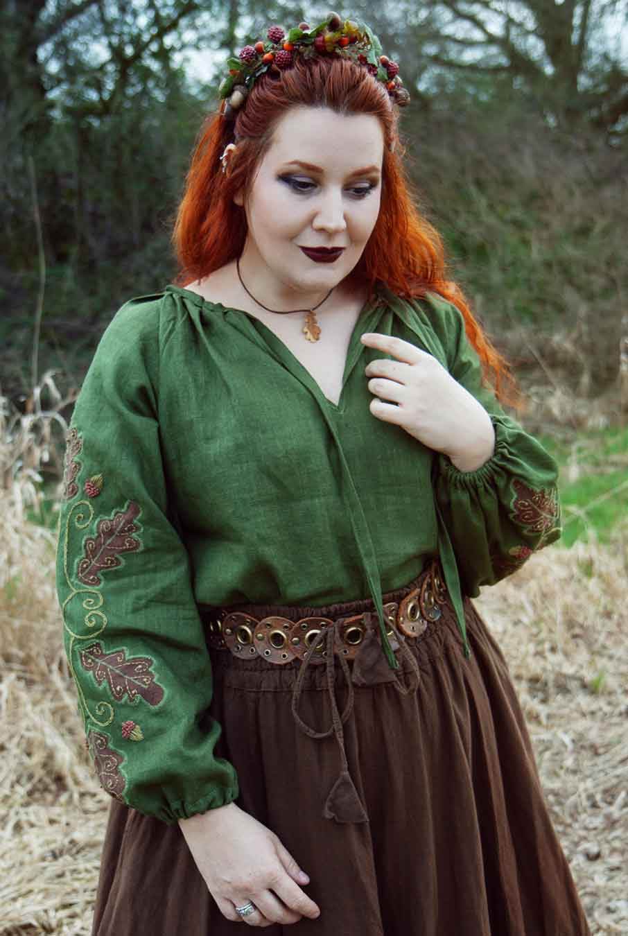 Schnittmuster Bluse, Tunika, Kleid im Folklore Stil LANTANA (34-58) - Sewando