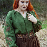 Schnittmuster Bluse, Tunika, Kleid im Folklore Stil LANTANA (34-58) - Sewando