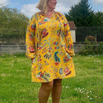 Schnittmuster Bluse, Tunika, Kleid im Folklore Stil LANTANA (34-58) - Sewando