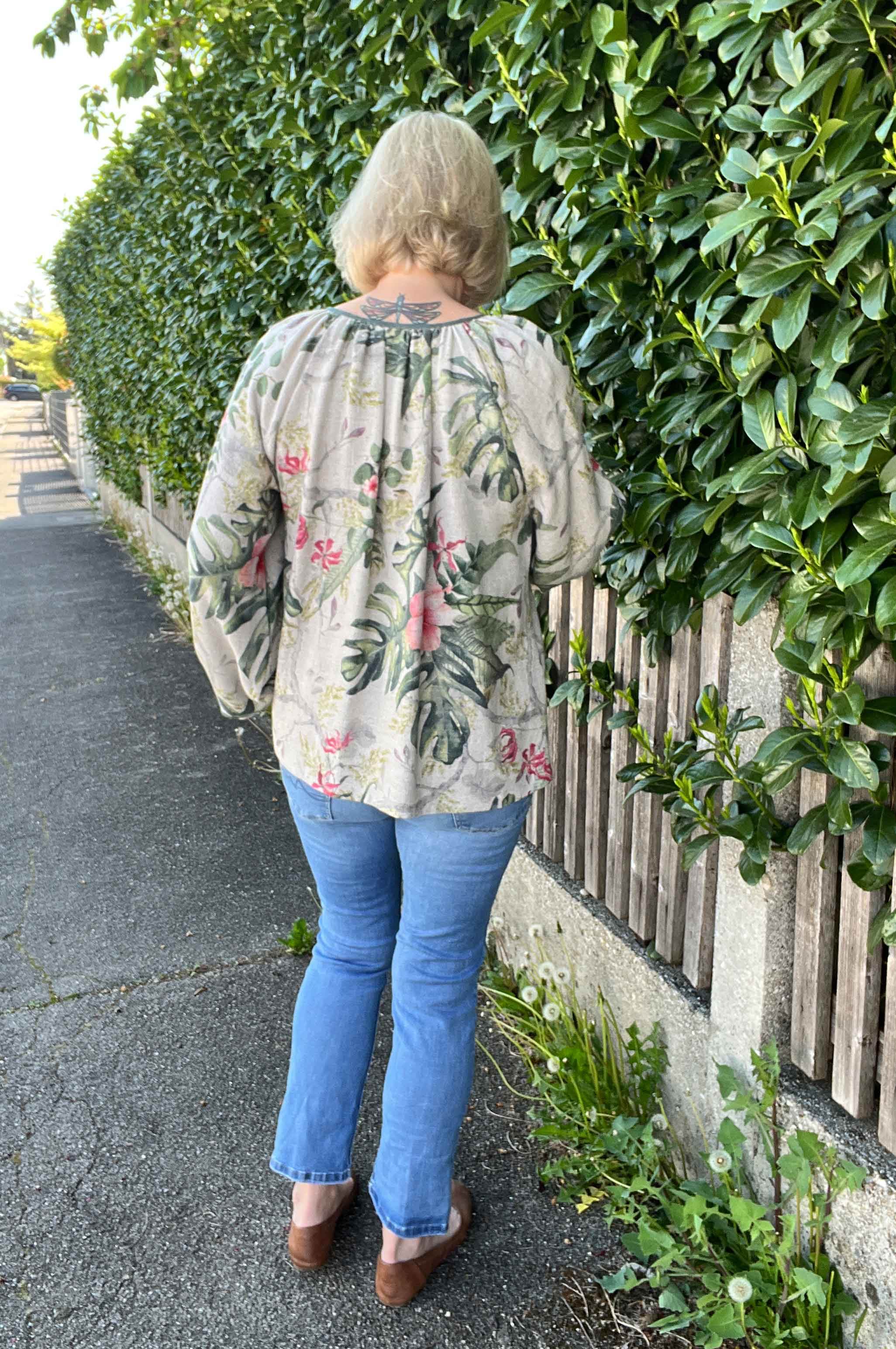 Schnittmuster Bluse, Tunika, Kleid im Folklore Stil LANTANA (34-58) - Sewando