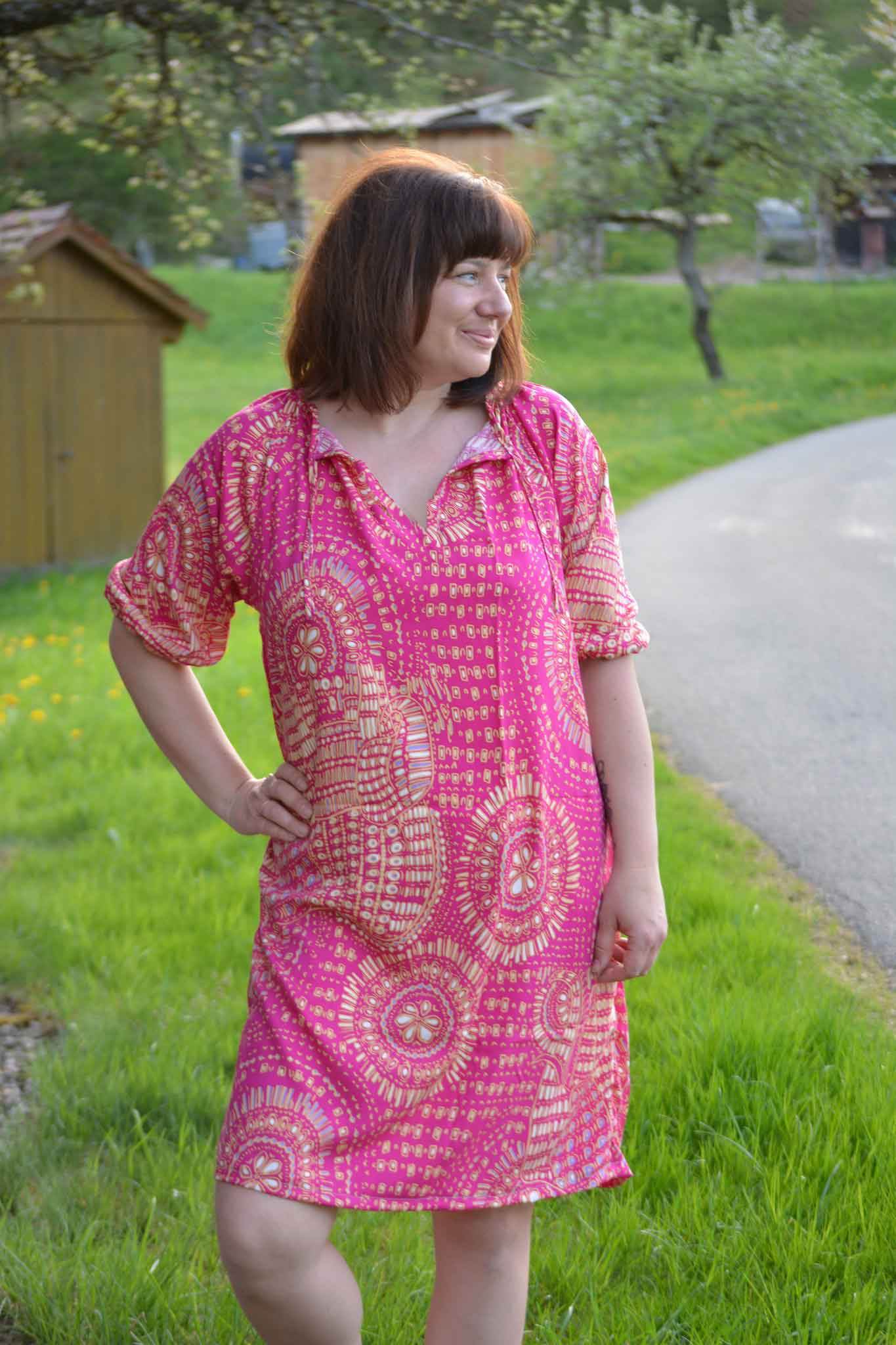 Schnittmuster Bluse, Tunika, Kleid im Folklore Stil LANTANA (34-58) - Sewando