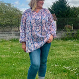 Schnittmuster Bluse, Tunika, Kleid im Folklore Stil LANTANA (34-58) - Sewando
